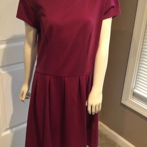 Magenta cotton dress size 11